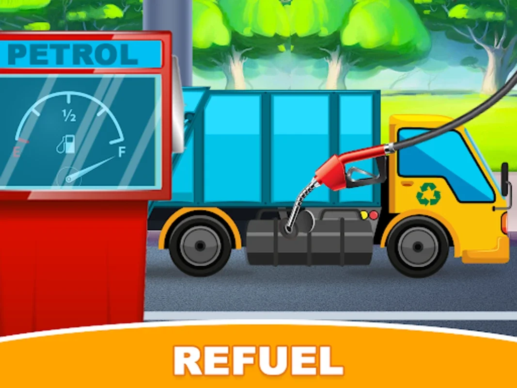 Construction Trucks & Vehicles for Android - Build and Explore