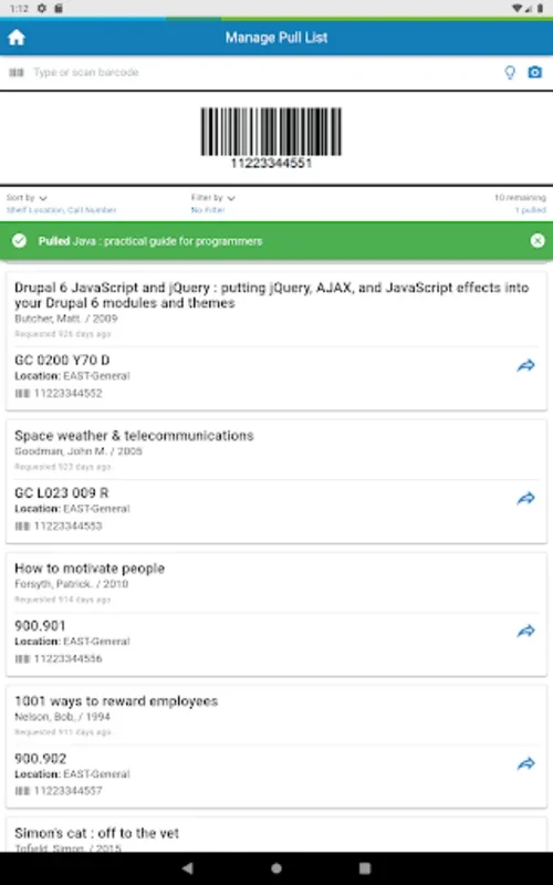 Digby® by OCLC® for Android: Streamlining Library Tasks