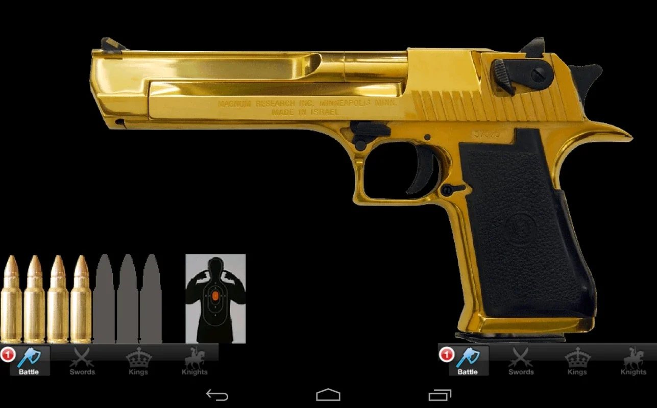 Guns for Android - An Entertaining Weapon - Shooting App