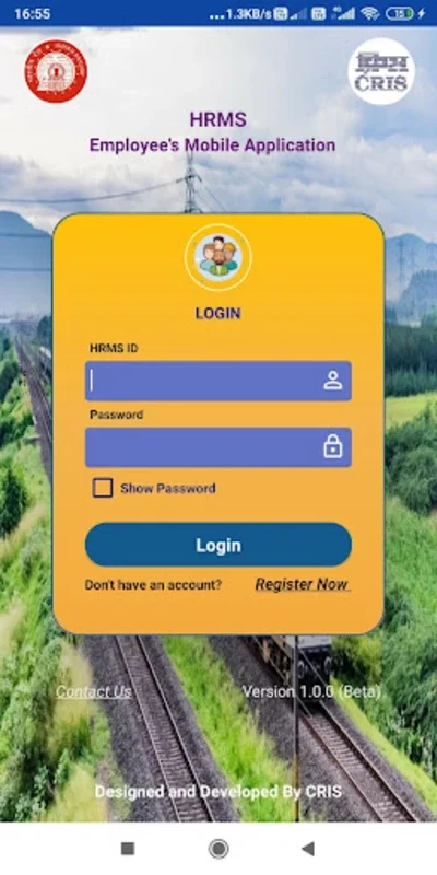 HRMS Employee Mobile App for Indian Railways on Android - Get the APK from AppHuts