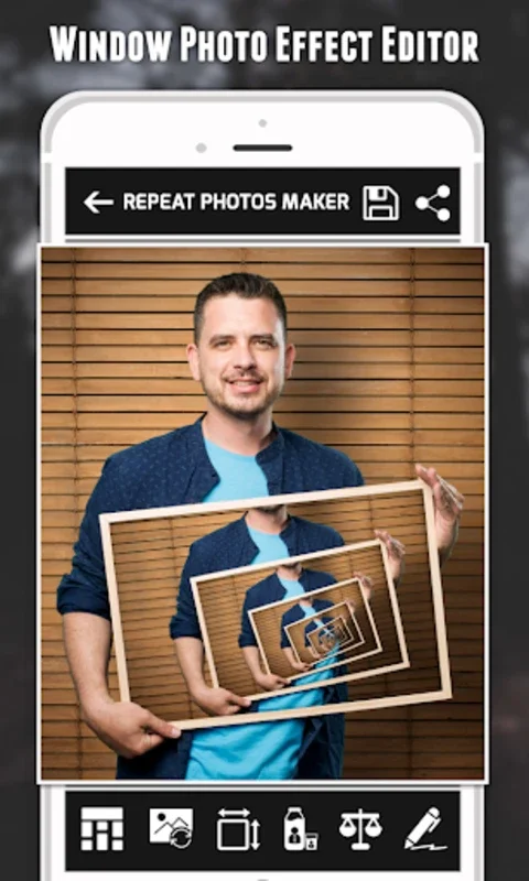 Window Photo Editor : Repeat for Android - Transform Images with Dynamic Repeat Animations