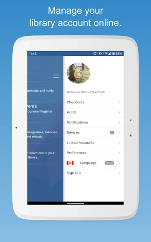 Winnipeg Public Library for Android - Rich Library Resources