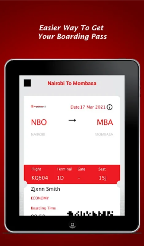 KQ Mobile for Android - Streamline Flight Booking