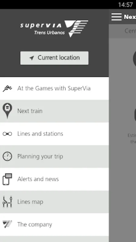 SuperVia for Android - Real-Time Train Updates