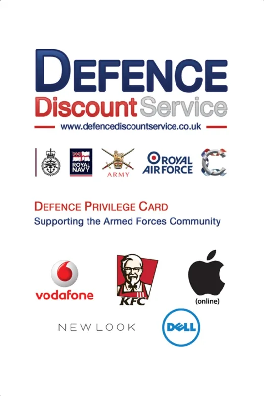 Defence Discount Service for Android - Unlock Savings Now