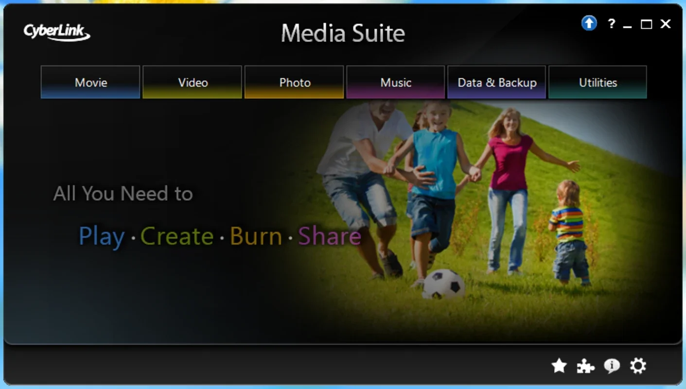 CyberLink Media Suite for Windows - Organize, Play, Edit, and Share