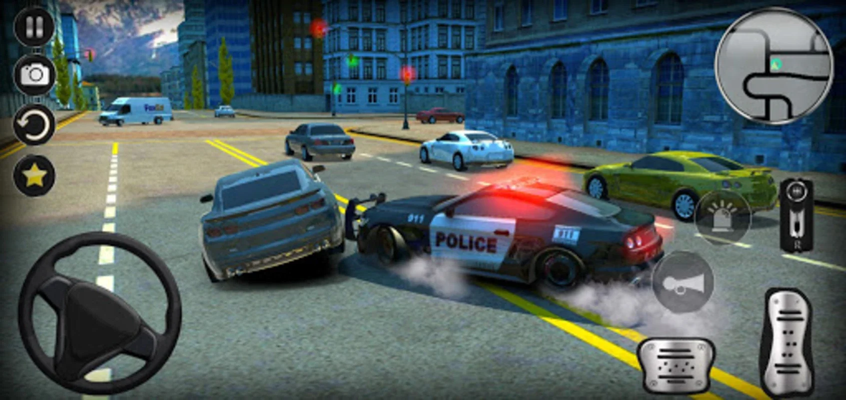 Police Car Drift شرطة الهجوله for Android - Thrilling Chases