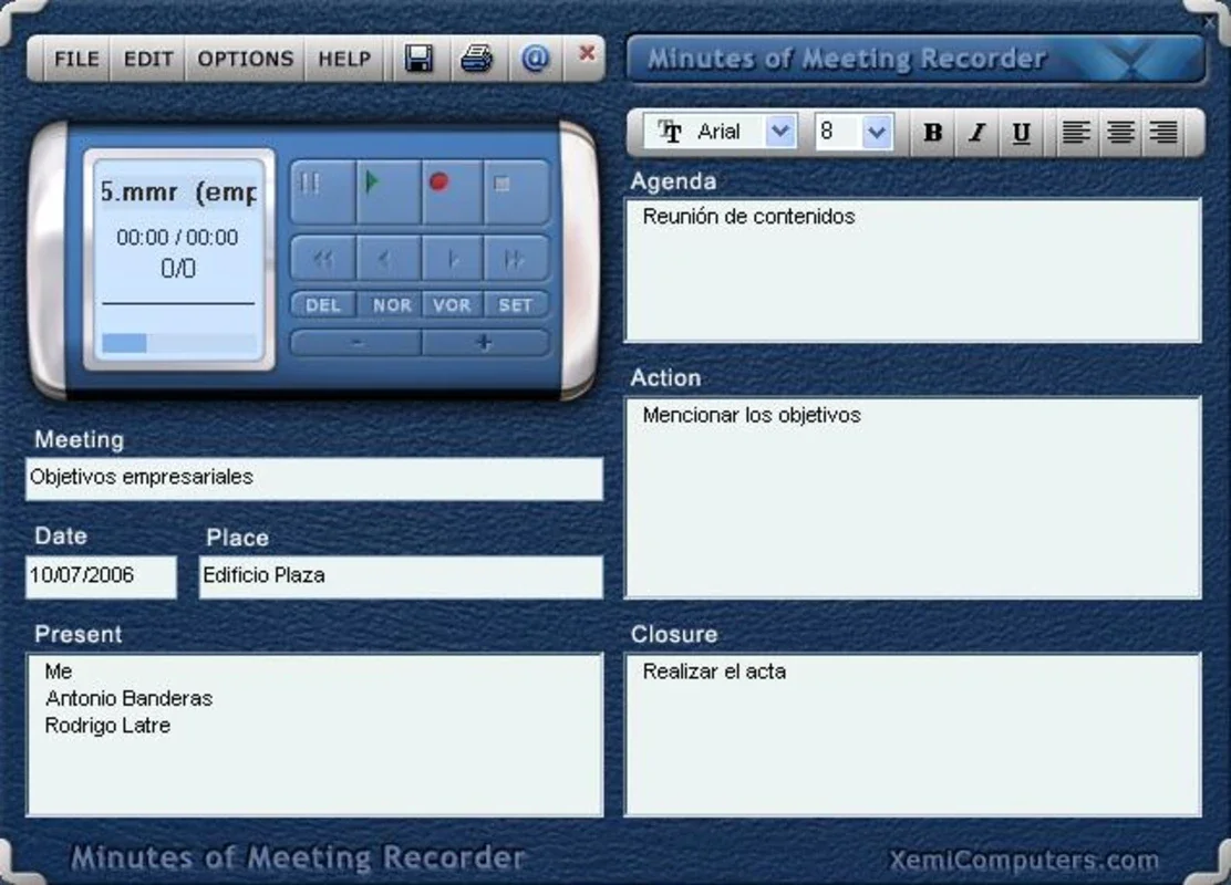 Minutes of Meeting Recorder for Windows - Simplify Meeting Notes