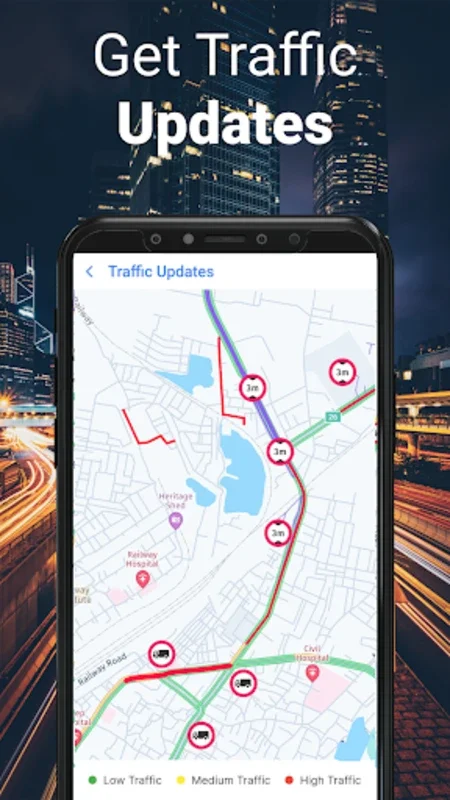 Maps GPS: Navigation, Traffic for Android - Seamless Travel