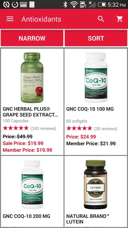 GNC for Android: Comprehensive Wellness App