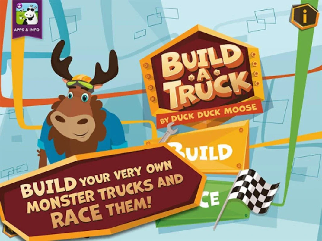 Build A Truck -Duck Duck Moose for Android: Creative Building and Racing for Kids