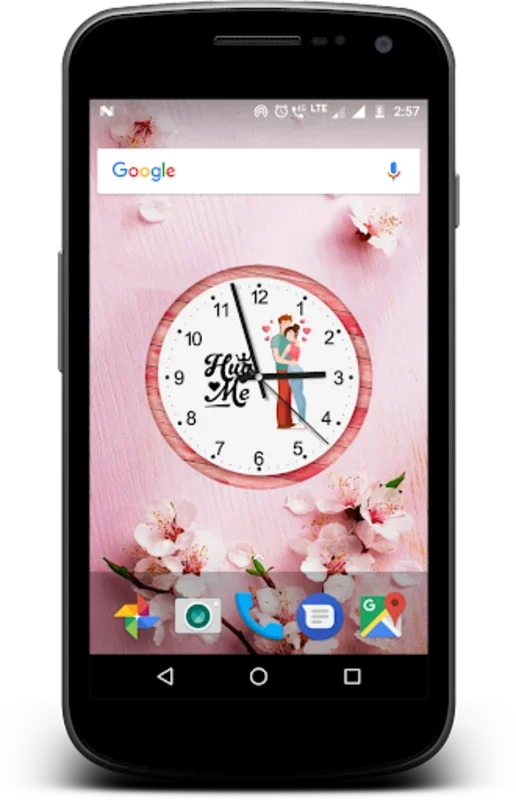 Love Clock Live Wallpaper for Android - Customizable Romance