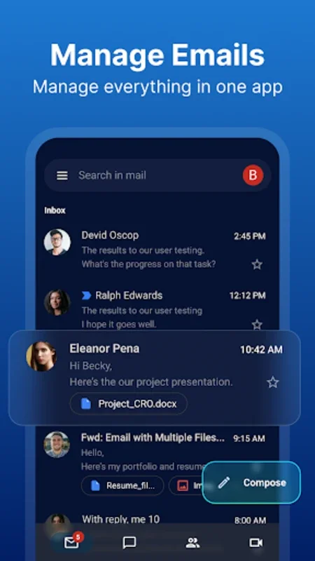 All Email Connect for Android - Manage Emails Seamlessly