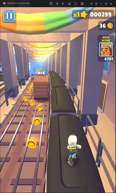 Subway Surfers (GameLoop) for Windows: Enhanced Endless Runner Experience