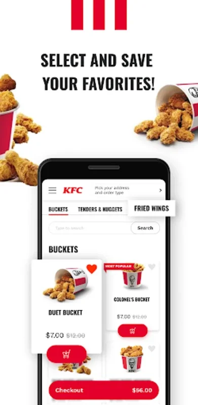 KFC Côte d for Android - Convenient Ordering at Your Fingertips