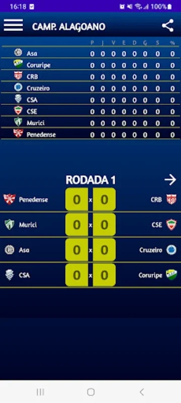 Simulate Brazilian Football Championships with Simule Estaduais for Android