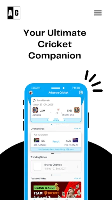 Advance Cricket for Android - A Comprehensive Tool for Fantasy Cricket