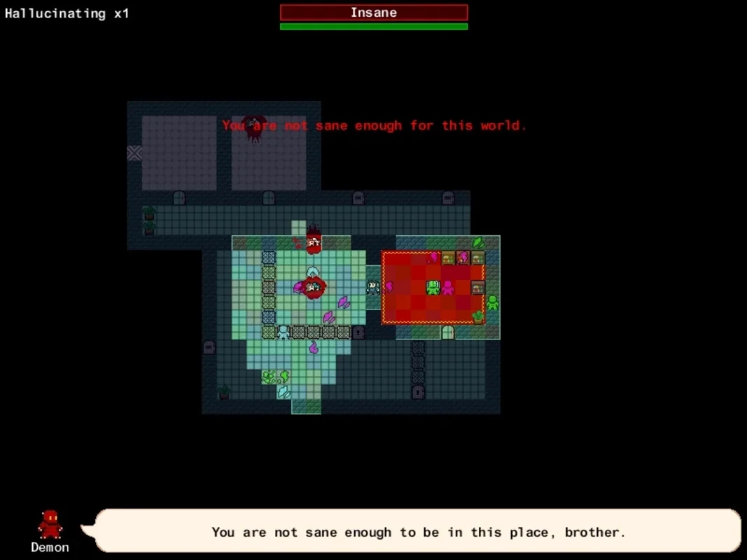 The Man in the Mirror for Windows - An Immersive Roguelike