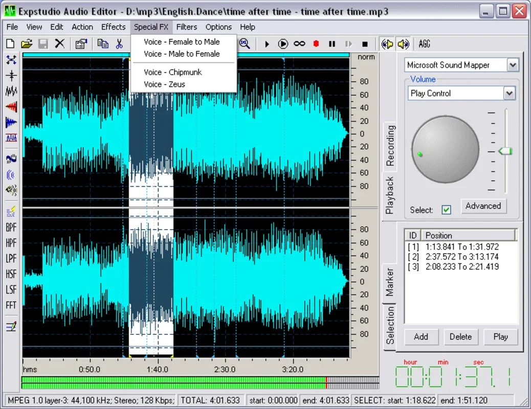 Expstudio Audio Editor for Windows: Comprehensive Audio Editing