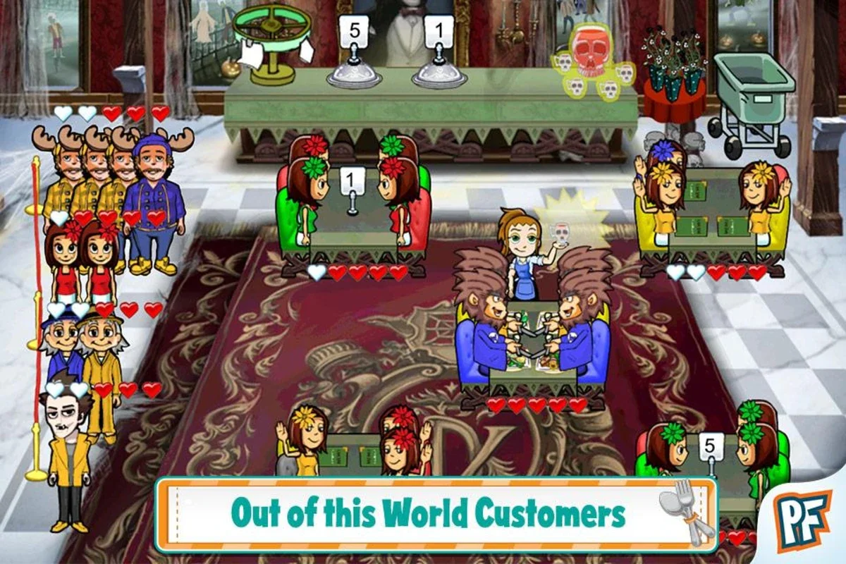 Diner Dash Classic for Android: Manage Your Restaurant