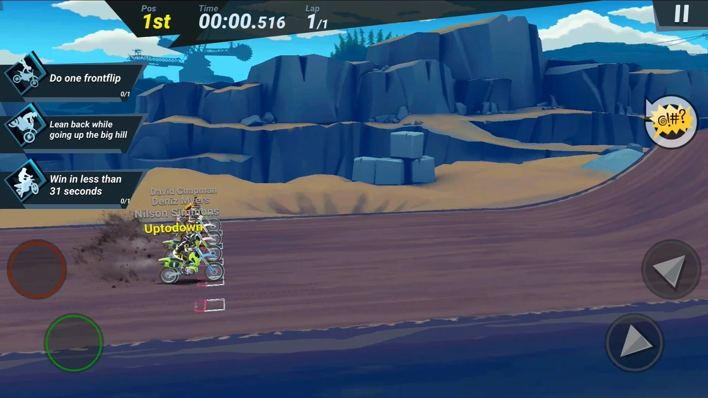 Mad Skills Motocross 3 for Android - Race Against the World