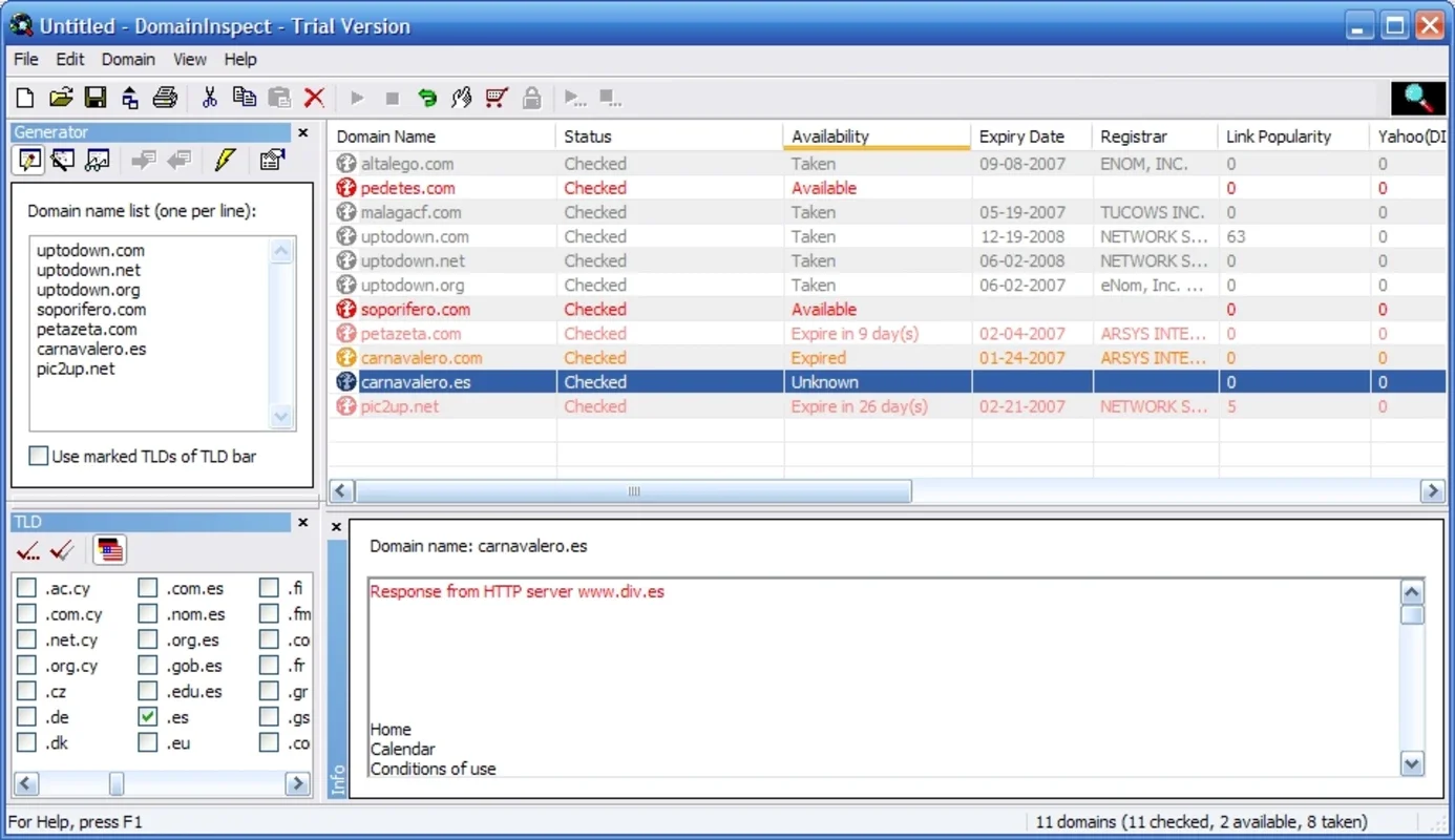 DomainInspect for Windows - Simplify Domain Inspection