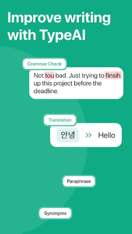 TypeAI AI Keyboard for Android - Advanced Writing Assistance