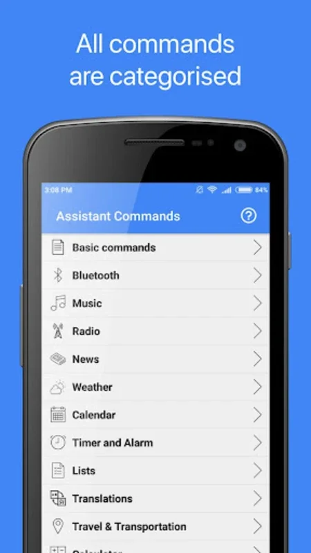 Commands for Google Assistant on Android - No Download Needed