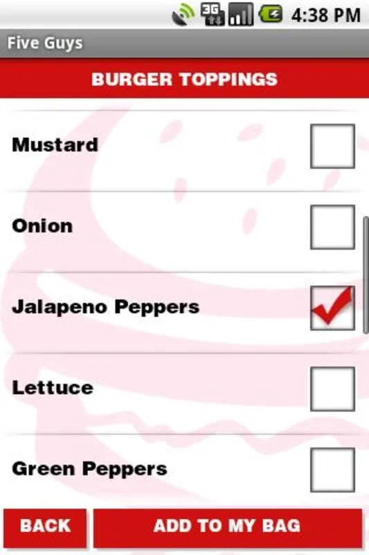 Five Guys for Android - Order and Pick Up on the Go