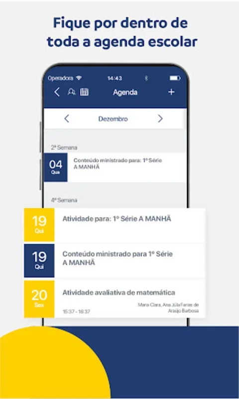 Agenda Educação Adventista for Android: Streamlined School Info