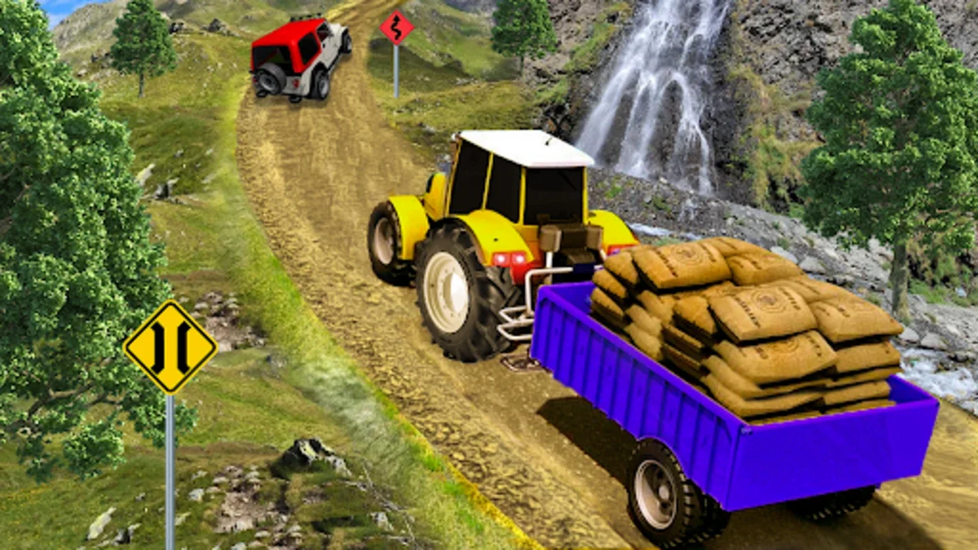 Cargo Tractor Trolley Game for Android - Thrilling Offroad Sim