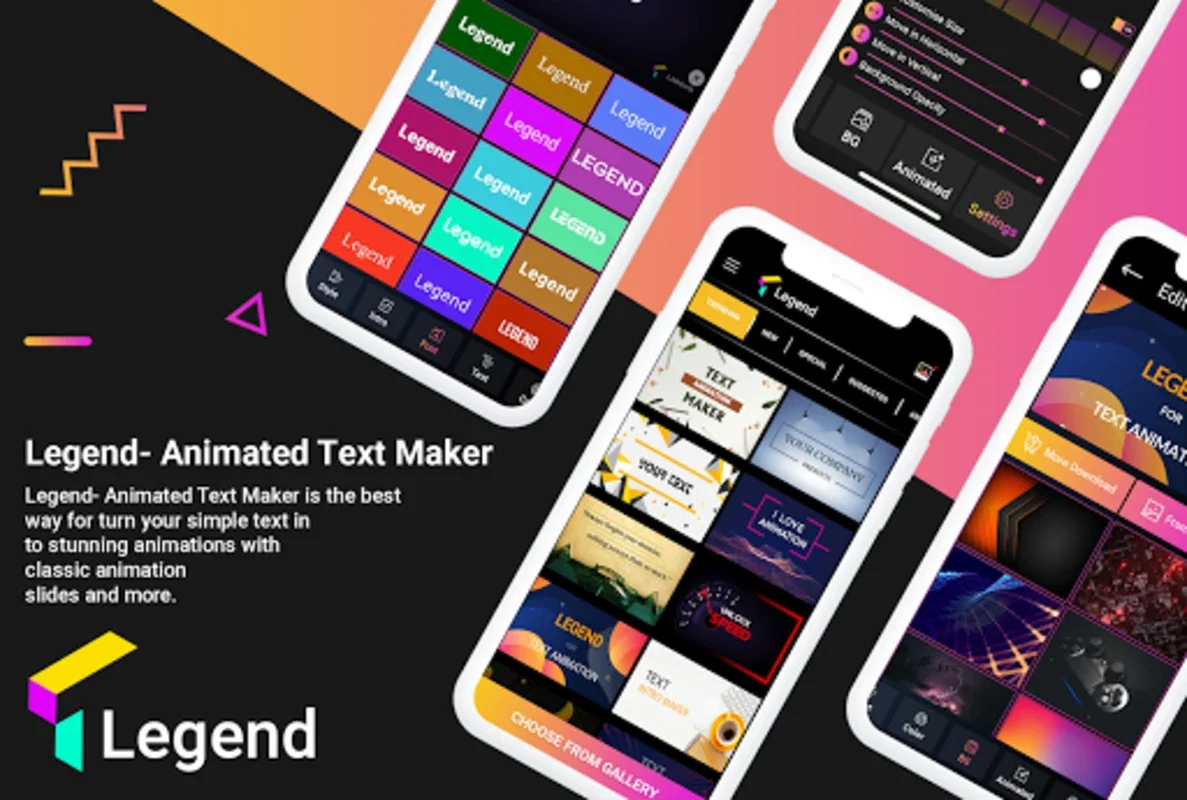 Legend - Video Intro Maker for Android: Create Captivating Videos