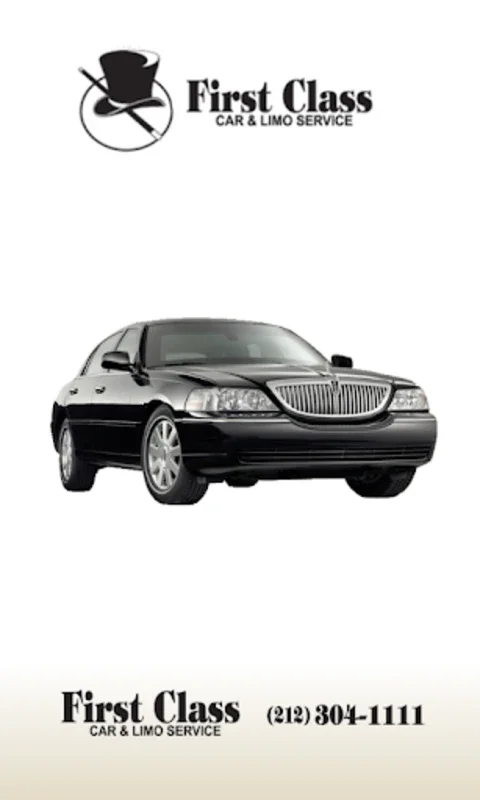 First Class Car Limo for Android - Luxury Ride Booking