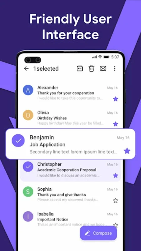 Email Lite for Android - Streamlined Email Management