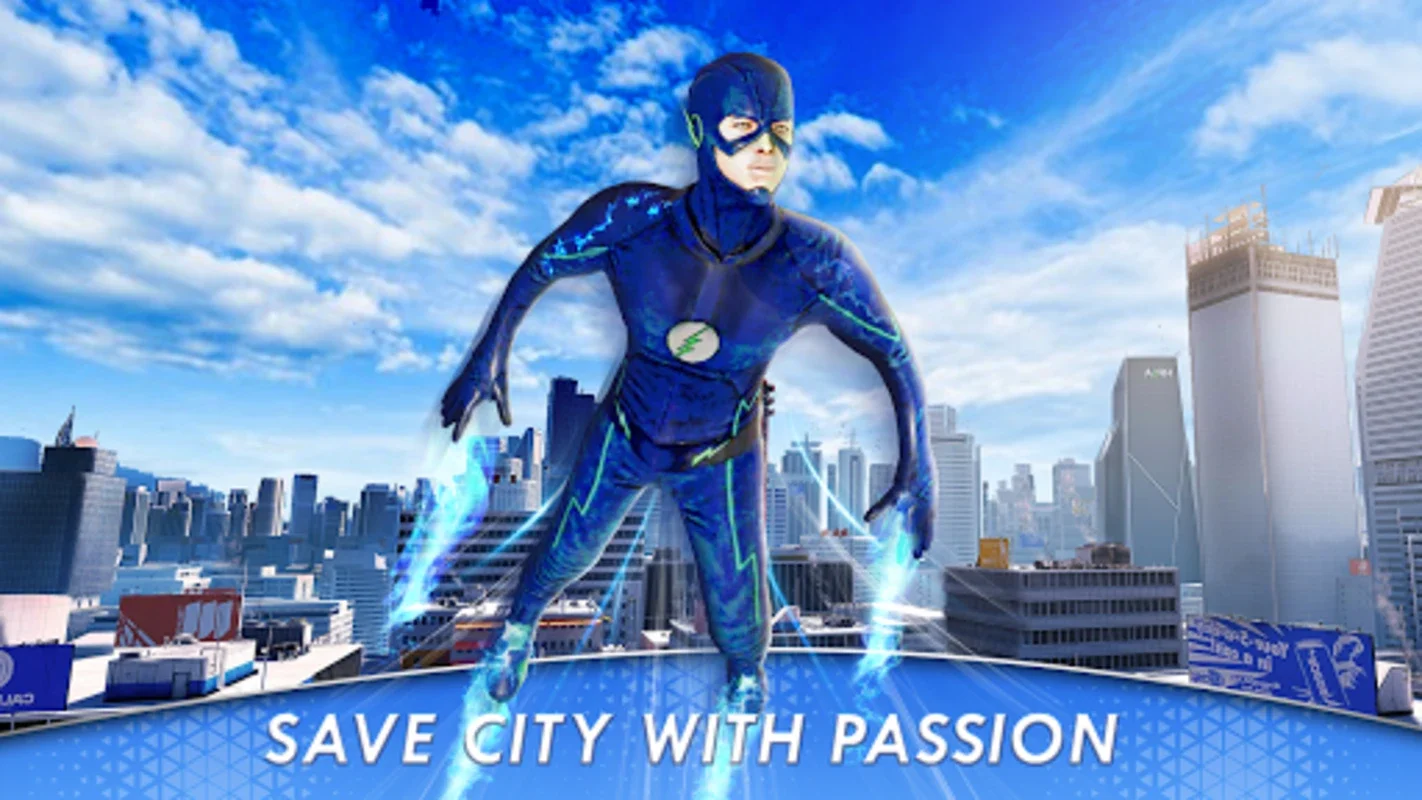 Flying Superhero Light 2020 for Android: Save the City