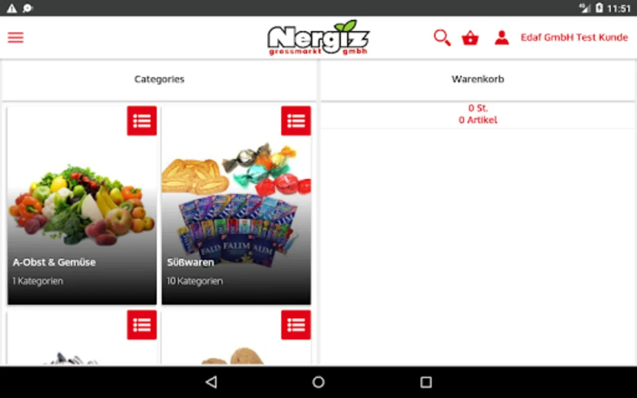 Nergiz for Android: Streamline Your Ordering Experience