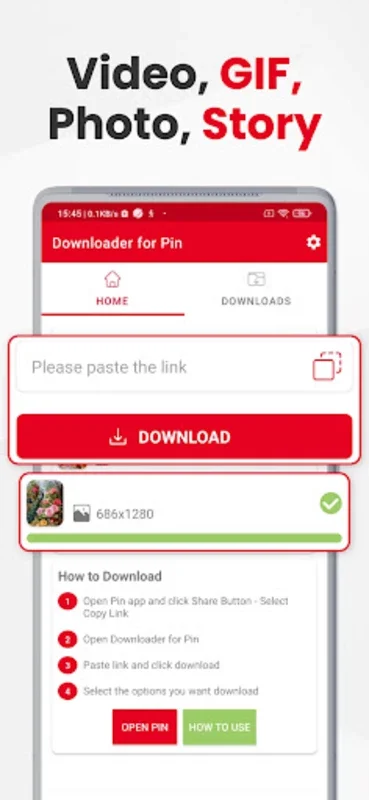 Pin Downloader for Android - Download the APK from AppHuts