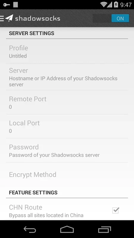 Shadowsocks for Android: Secure & Private Internet Browsing