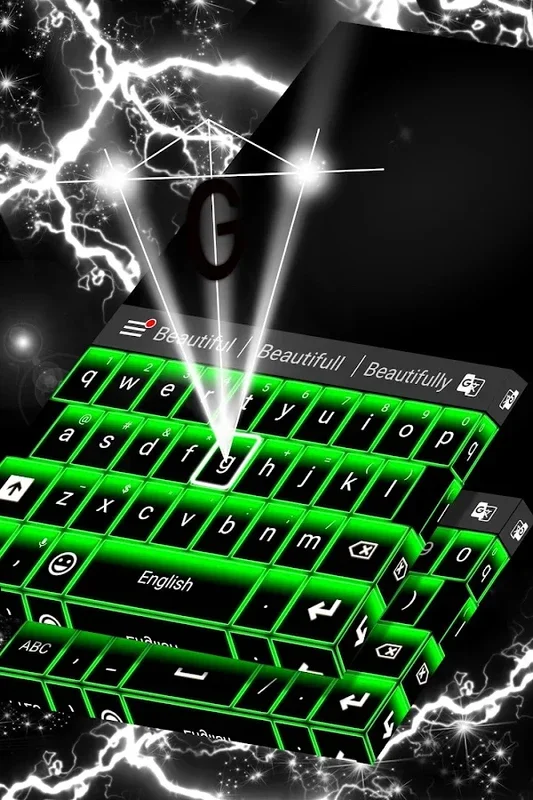 Neon Green Keyboard for Android - Enhance Your Typing