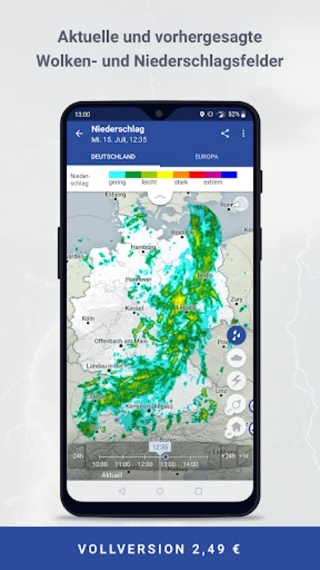 WarnWetter for Android - Stay Updated on German Weather