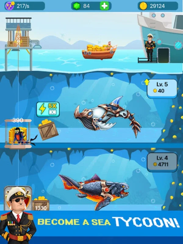 Sea Jurassic Tycoon for Android - Build Your Ocean Empire