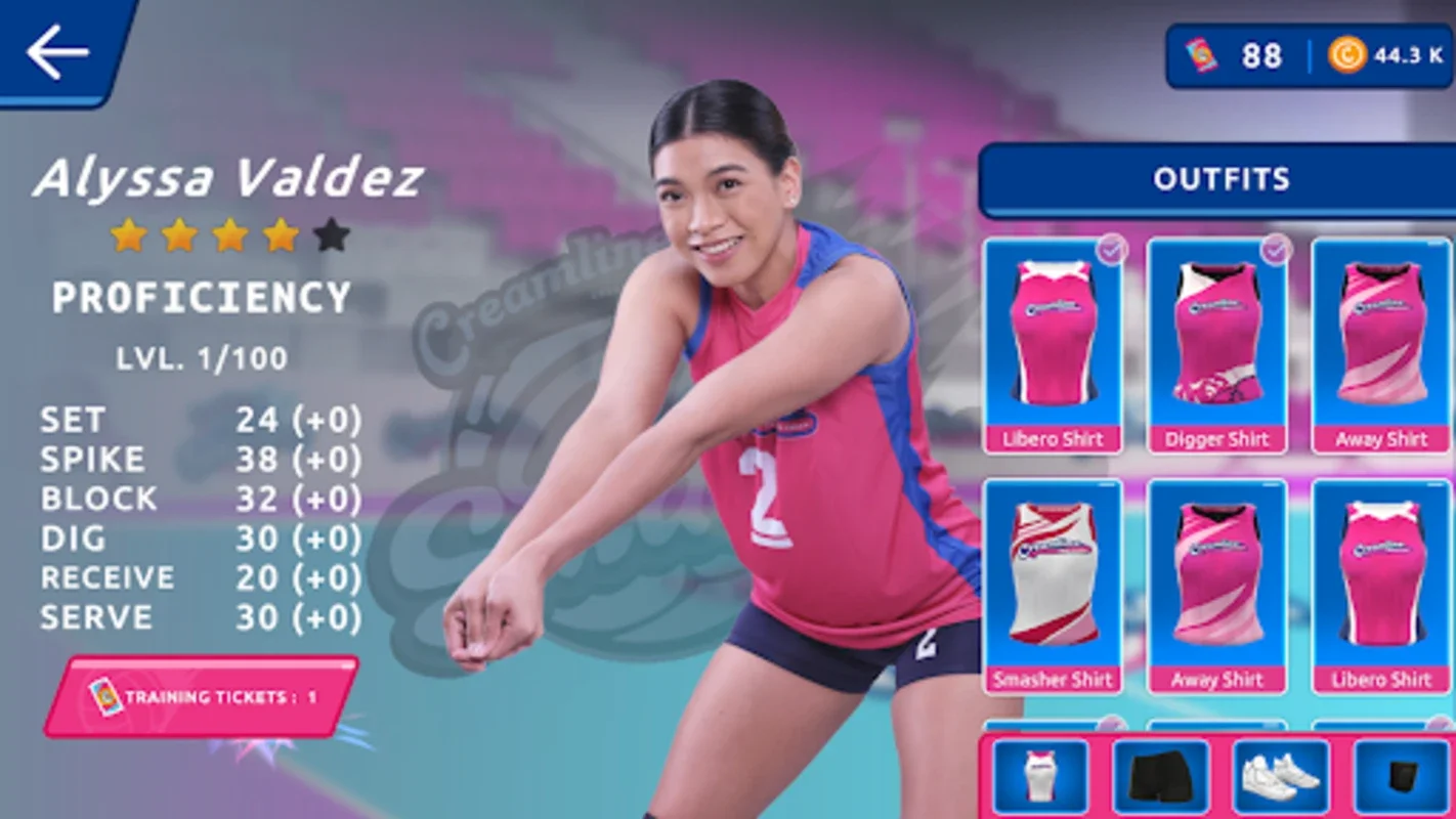 Creamline Good Vibes Smash for Android - Unlock Exciting Volleyball Matches