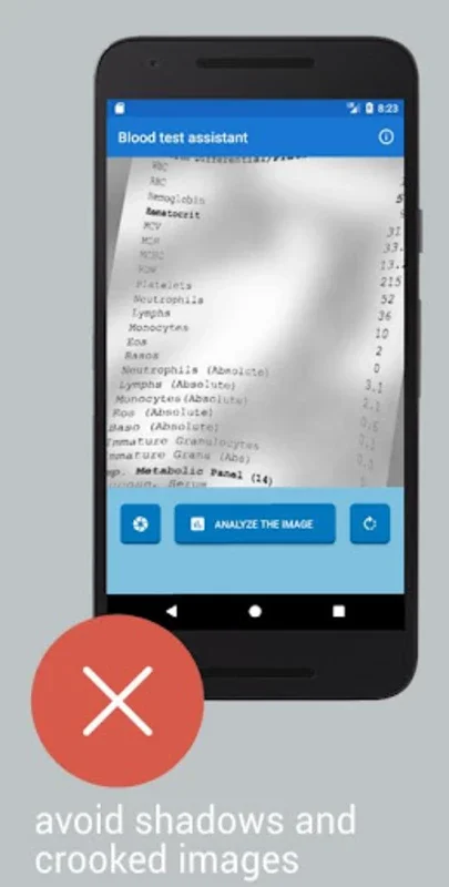 Blood Test Assistant for Android - Simplify Blood Test Interpretation