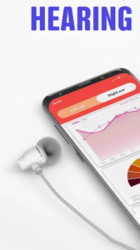 Hearing Test, Audiogram for Android - Monitor Hearing Easily