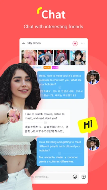 WeJoy-Live video chat&stream for Android: Connect Globally