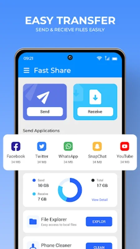 Fast Share Transfer, Share All for Android: Effortless Data Transfer and Backup