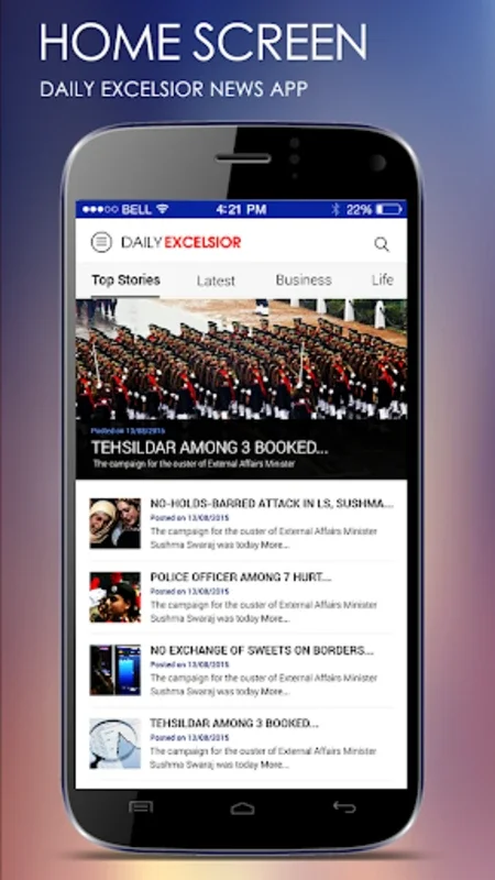 Daily Excelsior for Android: Comprehensive News at Your Fingertips