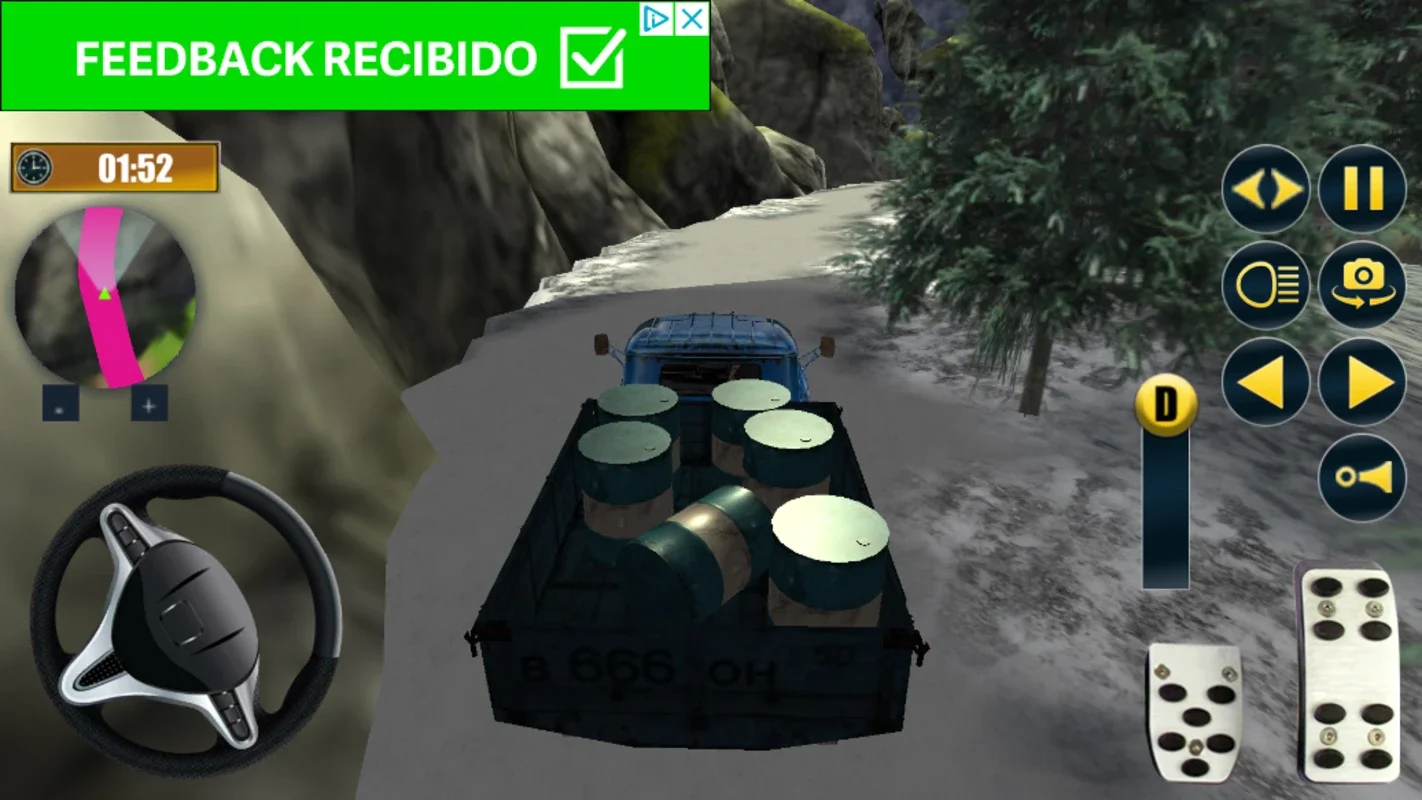 Offroad Logging Cargo Truck for Android - Efficient Cargo Transport