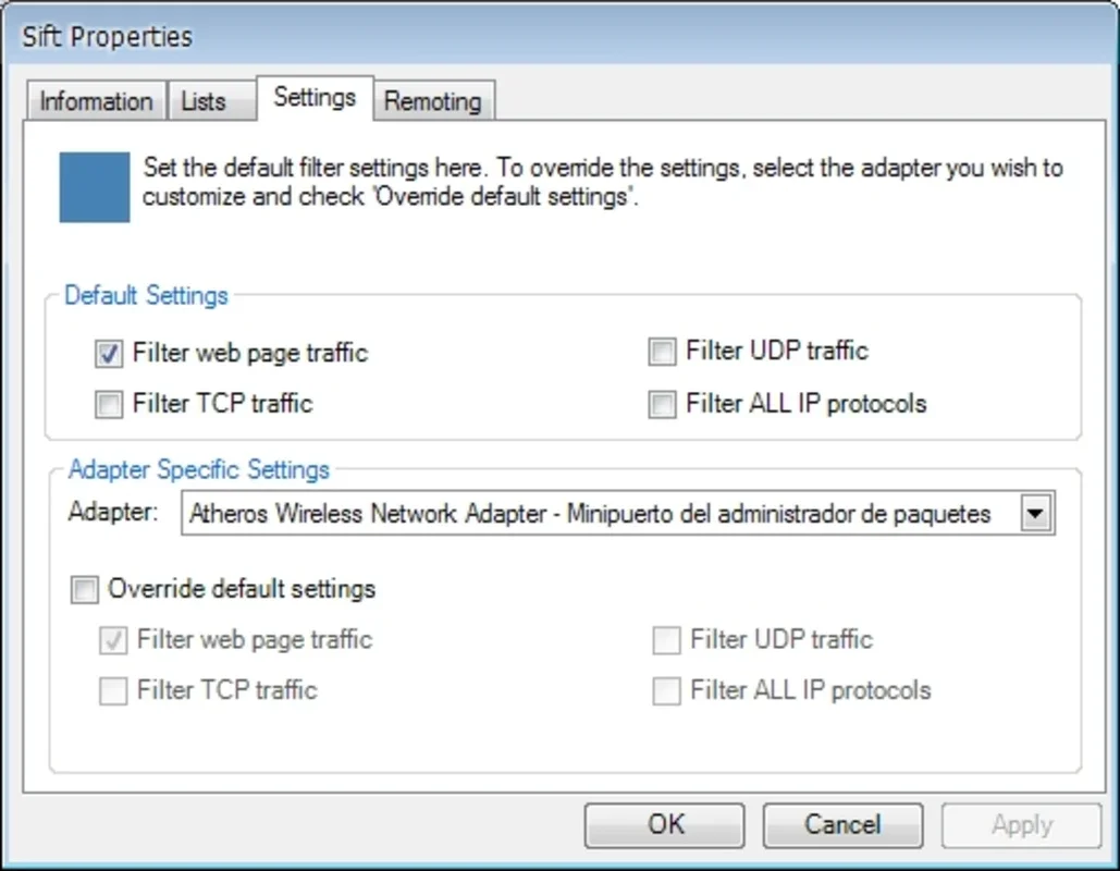 SIFT for Windows - Filter Dangerous Websites