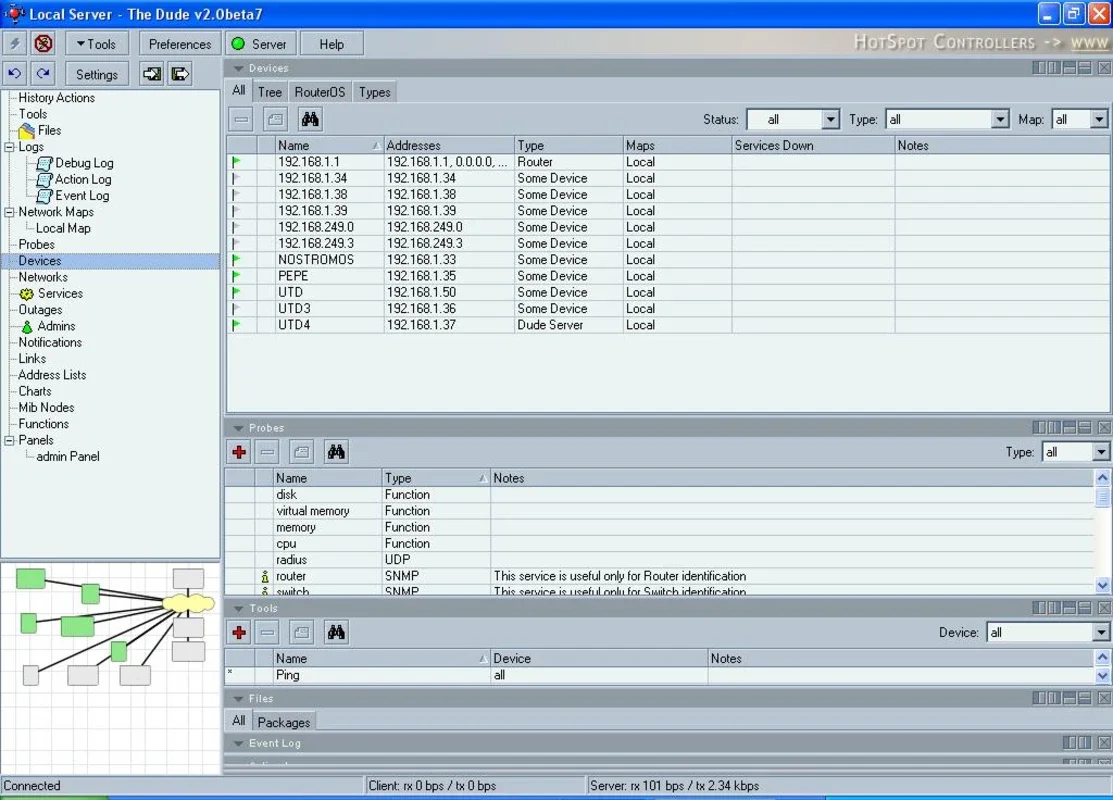 The Dude for Windows - Efficient Network Management